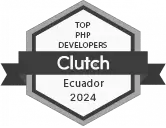 Clutch PHP Badge Logo