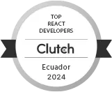 Clutch React Badge Logo